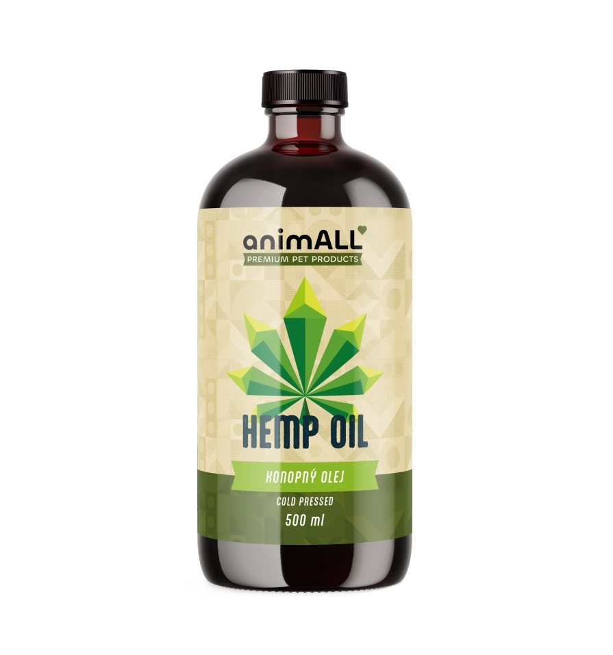 animALL Konopný olej 500 ml