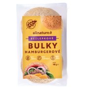 Allnature Bezlepkové hamburgerové bulky 140 g