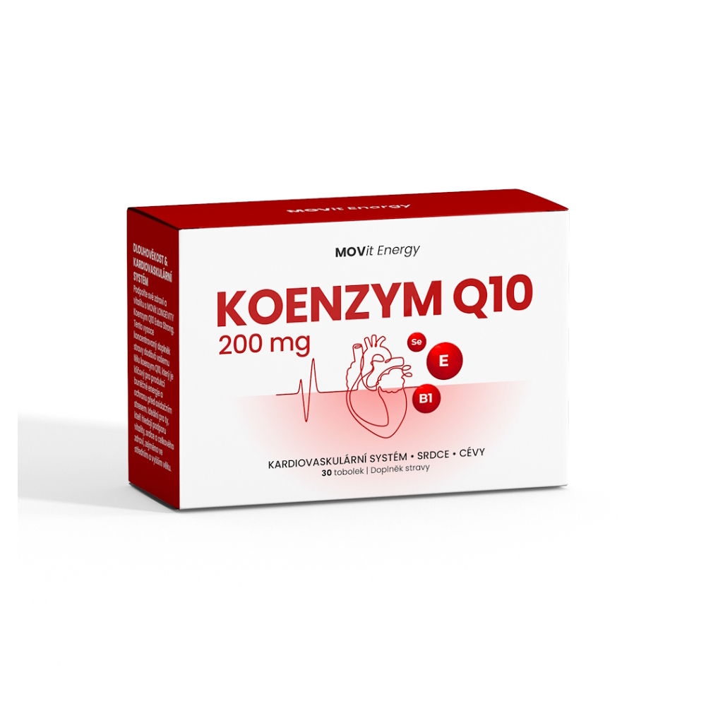MOVIT ENERGY Koenzym Q10 200 mg Extra Strong 30 tobolek