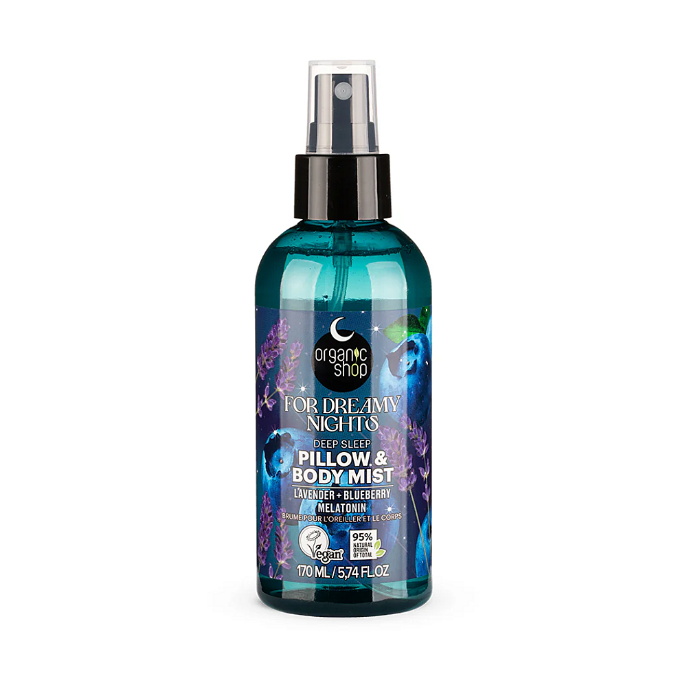 Organic Shop Sleeping Mlha na polštář a tělo For Dreamy Nights 170 ml
