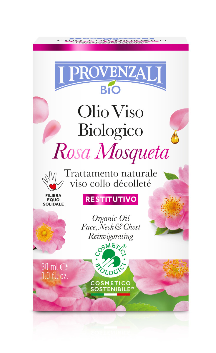 I Provenzali Bio Repair pleťový olej Rosa 30 ml