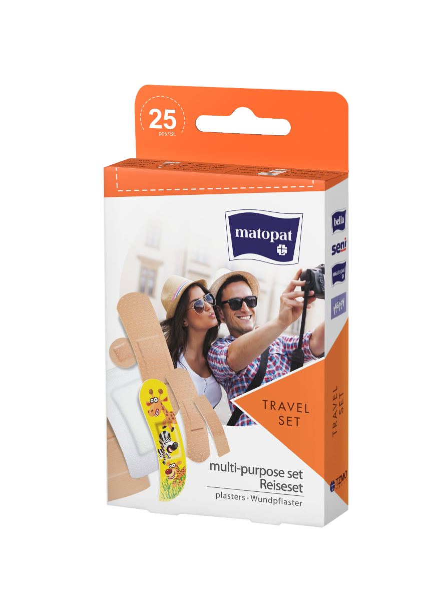 Matopat Travel set náplasti 25 ks