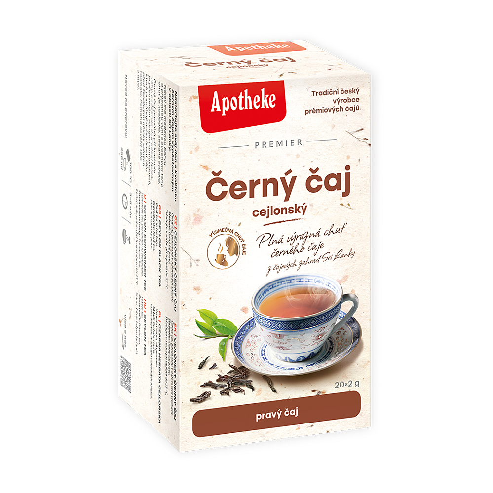 APOTHEKE Černý čaj cejlonský 20 sáčků