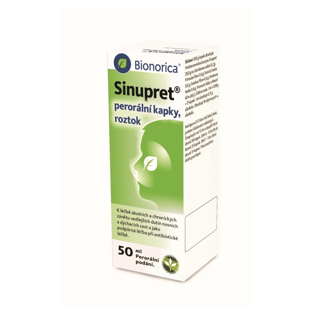 Sinupret kapky 50ml