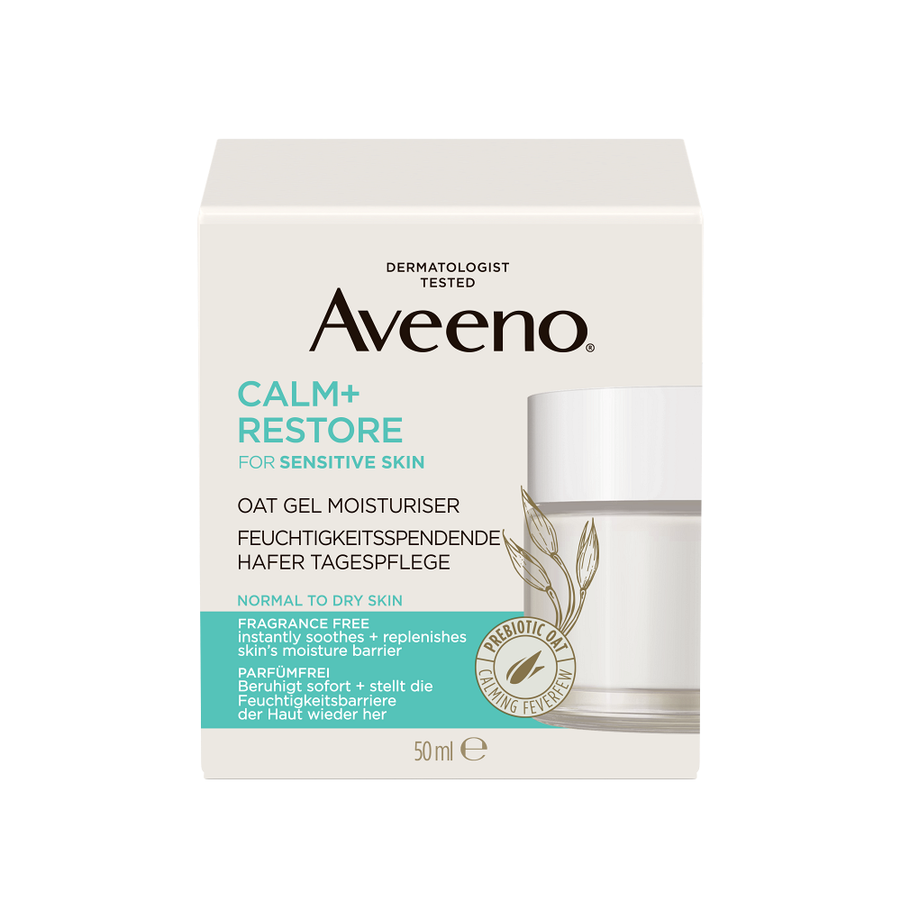 AVEENO Calm+Restore Pleťový gel 50 ml
