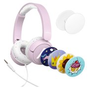 LAMAX Sound kid1 pink dětská sluchátka