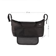 Zopa Organizér na kočárek Plus, Black 1