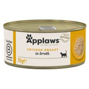 APPLAWS Kuřecí prsa konzerva pro kočky 70 g