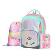 Oxybag OXY GO - školní set Magic 3 ks: batoh, penál, sáček batoh, penál, sáček