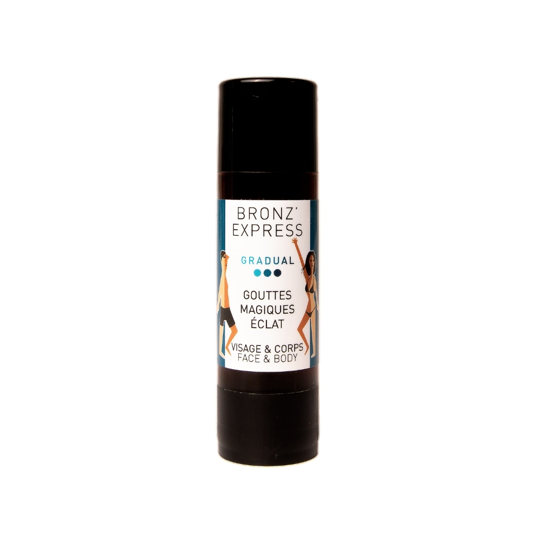 Bronz'Express Samoopalovací kapky na obličej a tělo 30 ml