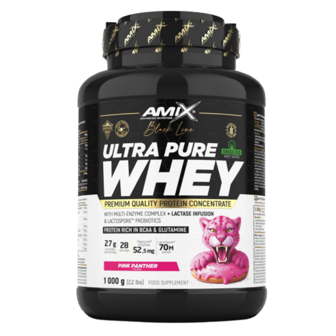 Amix Nutrition Black Line Ultra Pure Whey Protein 2000g - lemon cake