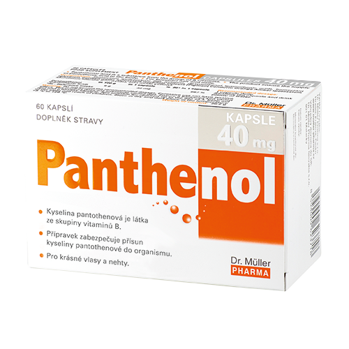 Panthenol 40mg Dr.Müller 60 kapslí
