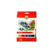KOH-I-NOOR 3719/36 - akvarelové pastelky Ryby - 36 ks