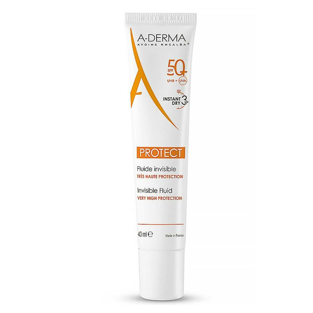 A-DERMA Protect Transparetní fluid SPF50+ 40ml