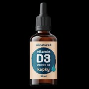 Allnature Vitamin D3 Forte 2000 IU kapky 30 ml