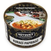 HOTOVKY Z PLECHOVKY Kuře na paprice 3 porce