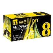 Wellion MEDFINE jehly inz.pera 0.30x8mm 30G 100ks