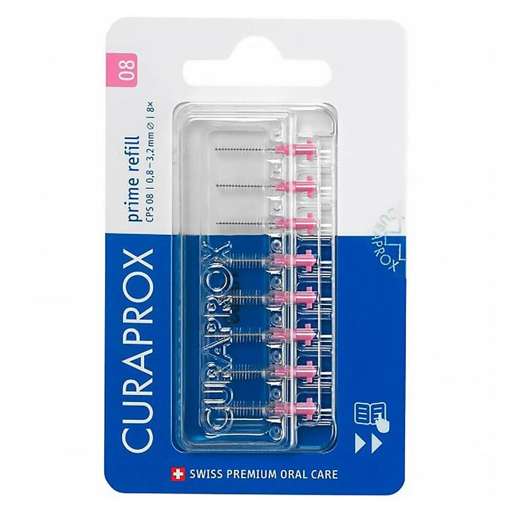CURAPROX CPS 08 prime refill mezizubní kartáček 8 ks