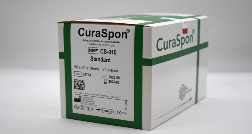 CuraSpon Standard CS-010 80x50x10mm 20ks