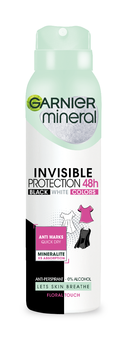 GARNIER Mineral Invisible deodorant 150 ml