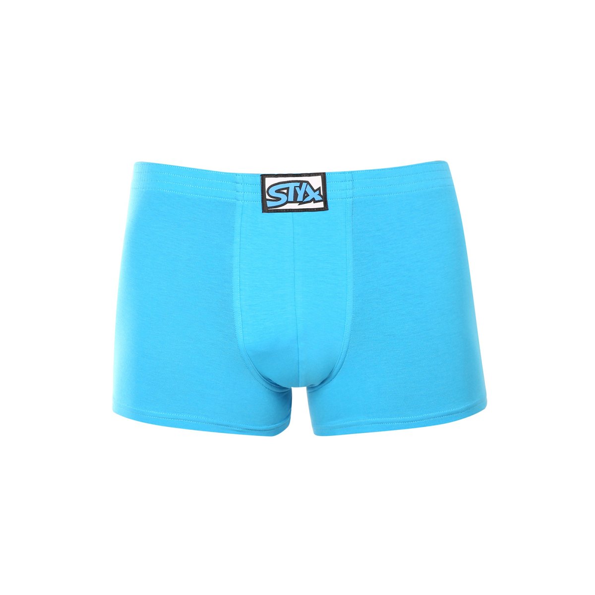 Styx Pánské boxerky klasická guma světle modré (Q1169) XXL