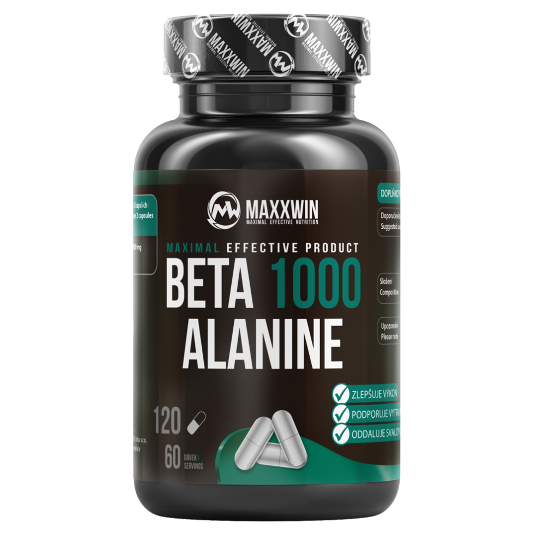 MAXXWIN Beta alanine 1000 120 kapslí