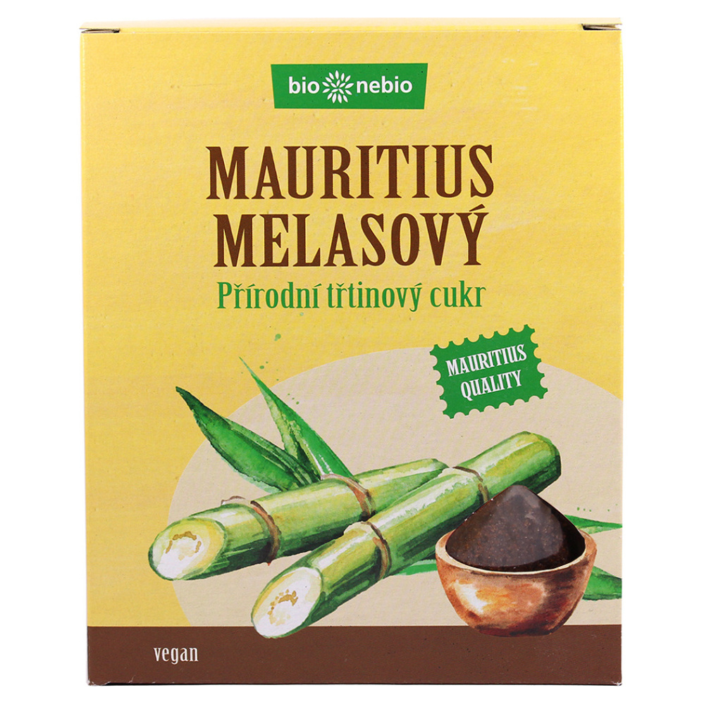 BIO NEBIO Melasový přírodní třtinový cukr 300 g