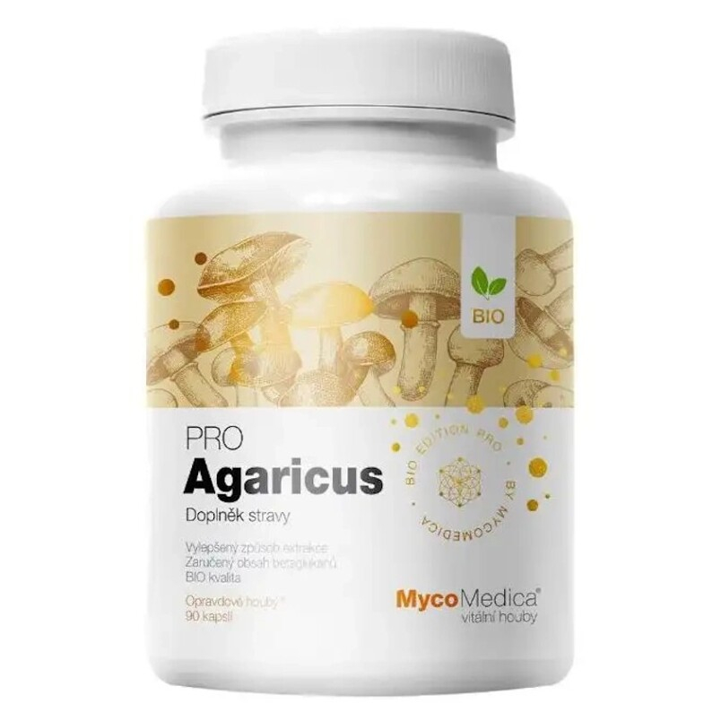 MYCOMEDICA Bio Agaricus Pro 90 kapslí