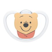 NUK Perfect Match Air Dudlík Disney Medvídek Pú 6–18m box 1 ks white