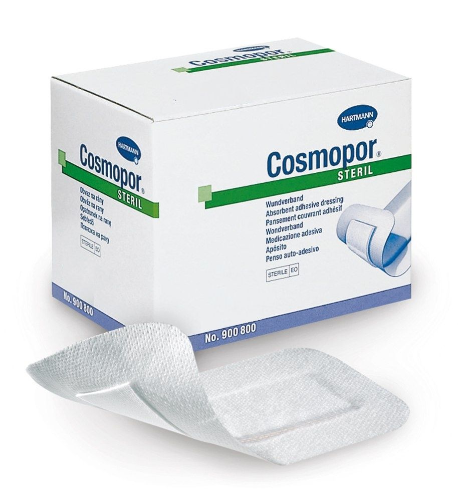 Cosmopor Sterilní hypoalergenní náplast s polštářkem 8x10cm 1ks