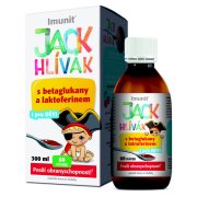 Hlíva JACK HLÍVÁK sirup 300ml glukany + laktoferin