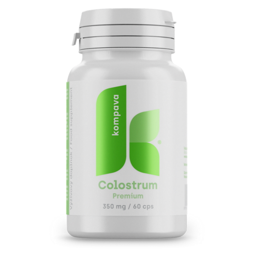 KOMPAVA Premium colostrum 350 mg 60 kapslí