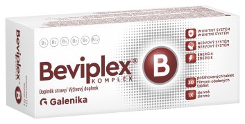 Beviplex B KOMPLEX 30 potahovaných tablet