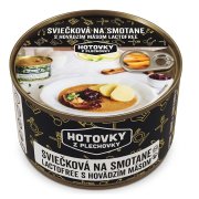 HOTOVKY Z PLECHOVKY Svíčková na smetaně bez laktózy  3 porce