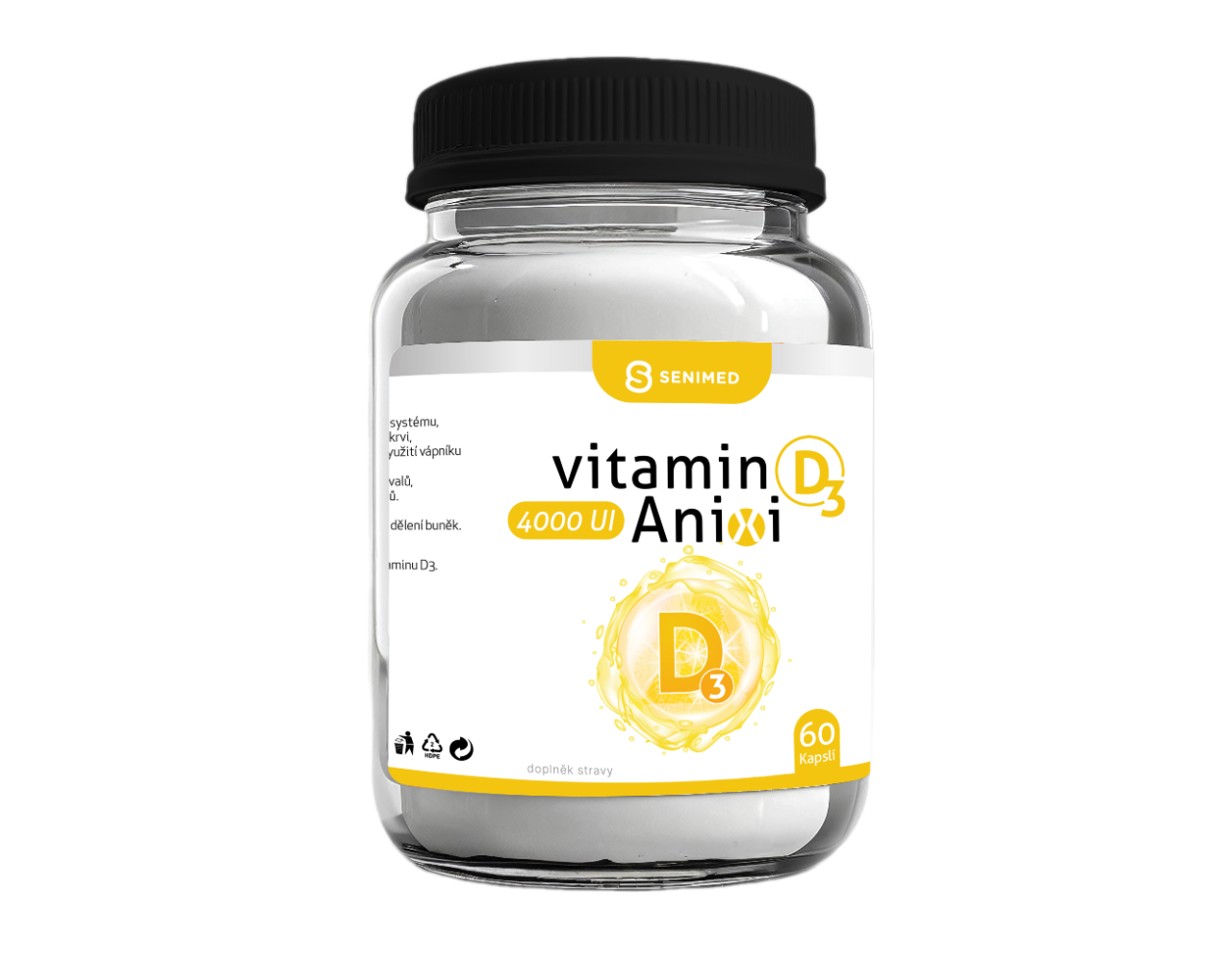 Anixi vitamin D3 4000IU cps.60