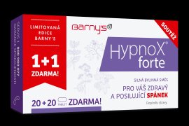 Barnys HypnoX forte 20+20 tablet zdarma