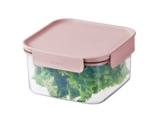 Lock&Lock Classic Plus Dóza na potraviny 1,25 l 1 ks růžová