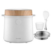 CONCEPT RE3030 Rýžovar digitální bílá dekor dřeva 1,5 l