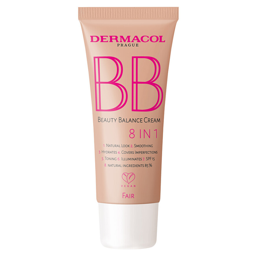 DERMACOL BB krém 8v1 č. 1 Sand 30 ml