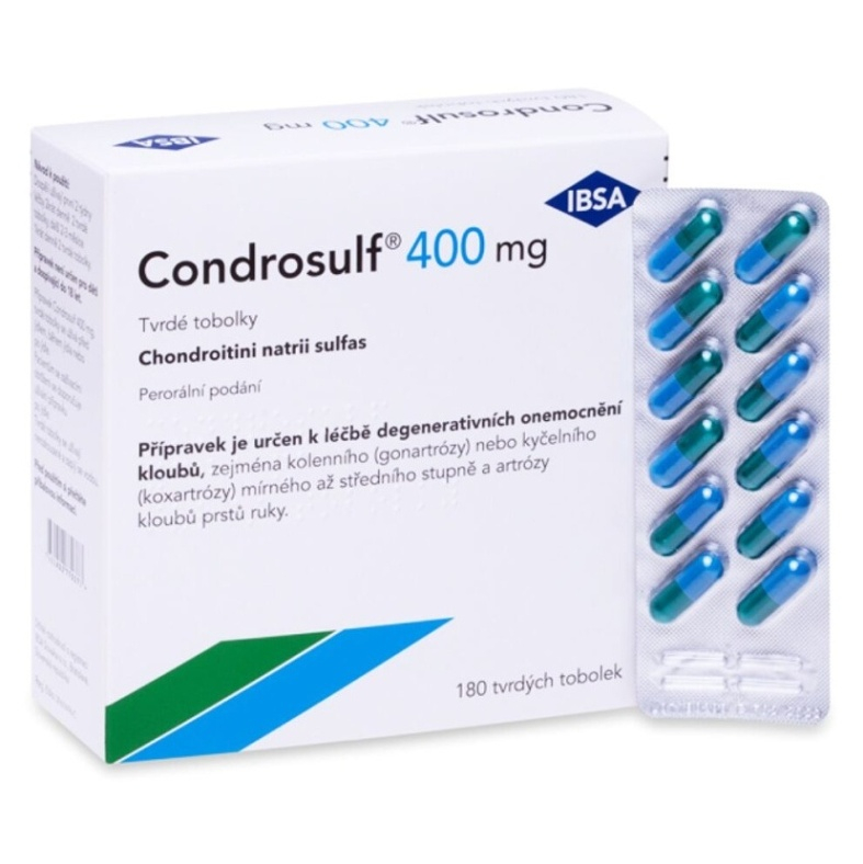 Condrosulf 400 mg cps.dur. 180