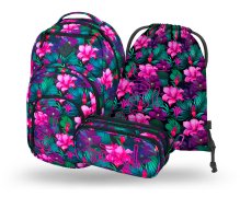 Baagl 3 SET Coolmate Paradise: batoh, penál, sáček