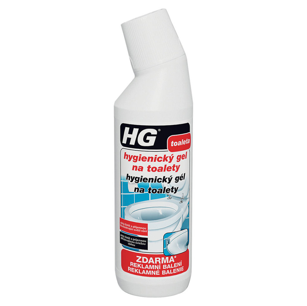 HG Hygienický gel na toalety 500 ml