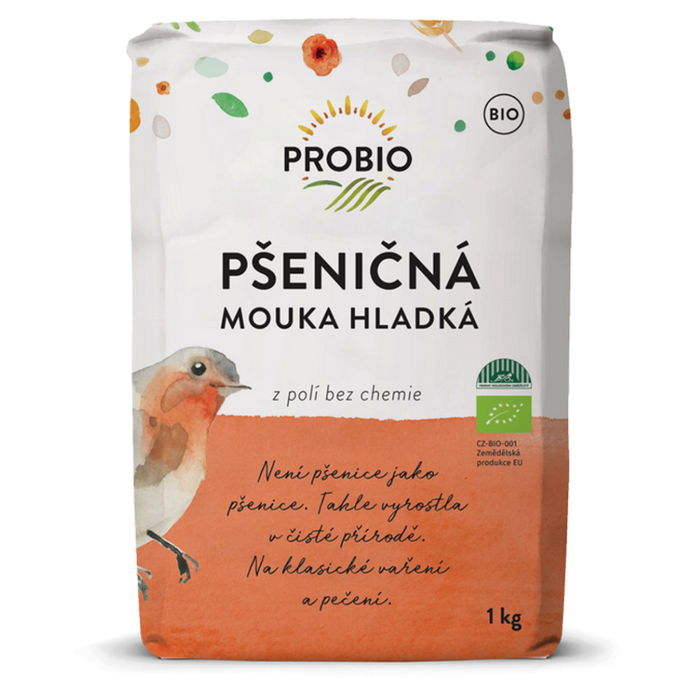 PROBIO Mouka pšeničná bílá hladká BIO 1 kg