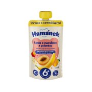 HAMÁNEK Jablko s banánem, meruňkou a polentou 6m+ 100 g