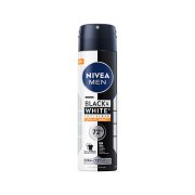 NIVEA Black&White Invisible Ultimate Impact Antiperspirant sprej pro muže 150 ml