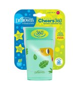 Dr.Browns Hrnek Cheers360 Jungle 9m+ 300 ml 1 ks tyrkysový