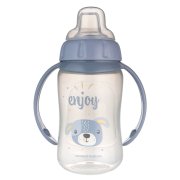 CANPOL BABIES Tréninkový hrníček s úchyty cute animals pejsek 320 ml