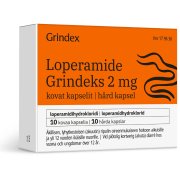 Loperamide Grindeks 2mg 20 tuhých kapslí