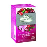 Ahmad Tea Rosehip & Cherry porcovaný čaj 20 x 2 g