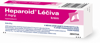 Heparoid Léčiva drm.crm.1x30g